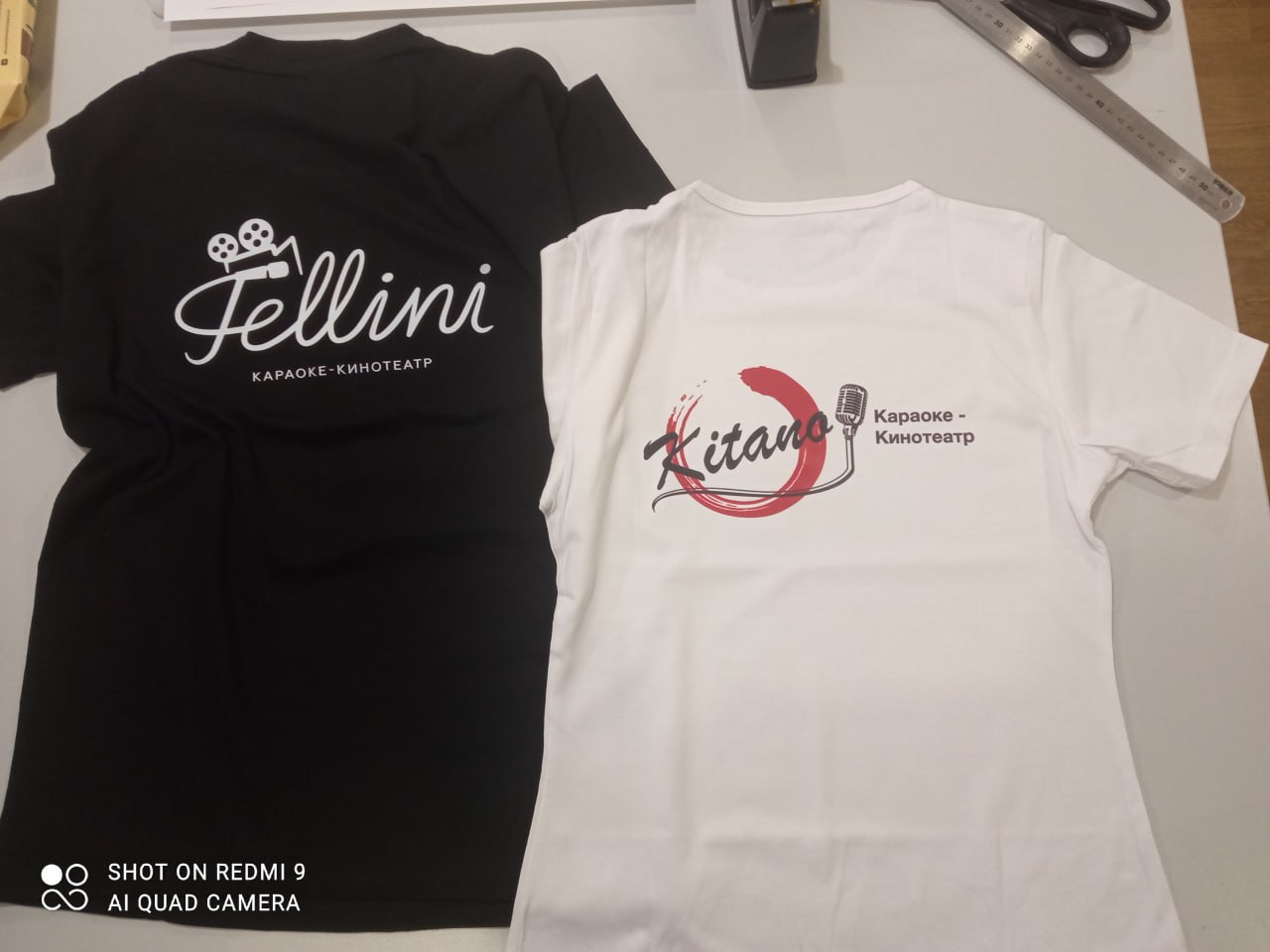 Футболки для караоке-кинотеатра Fellini