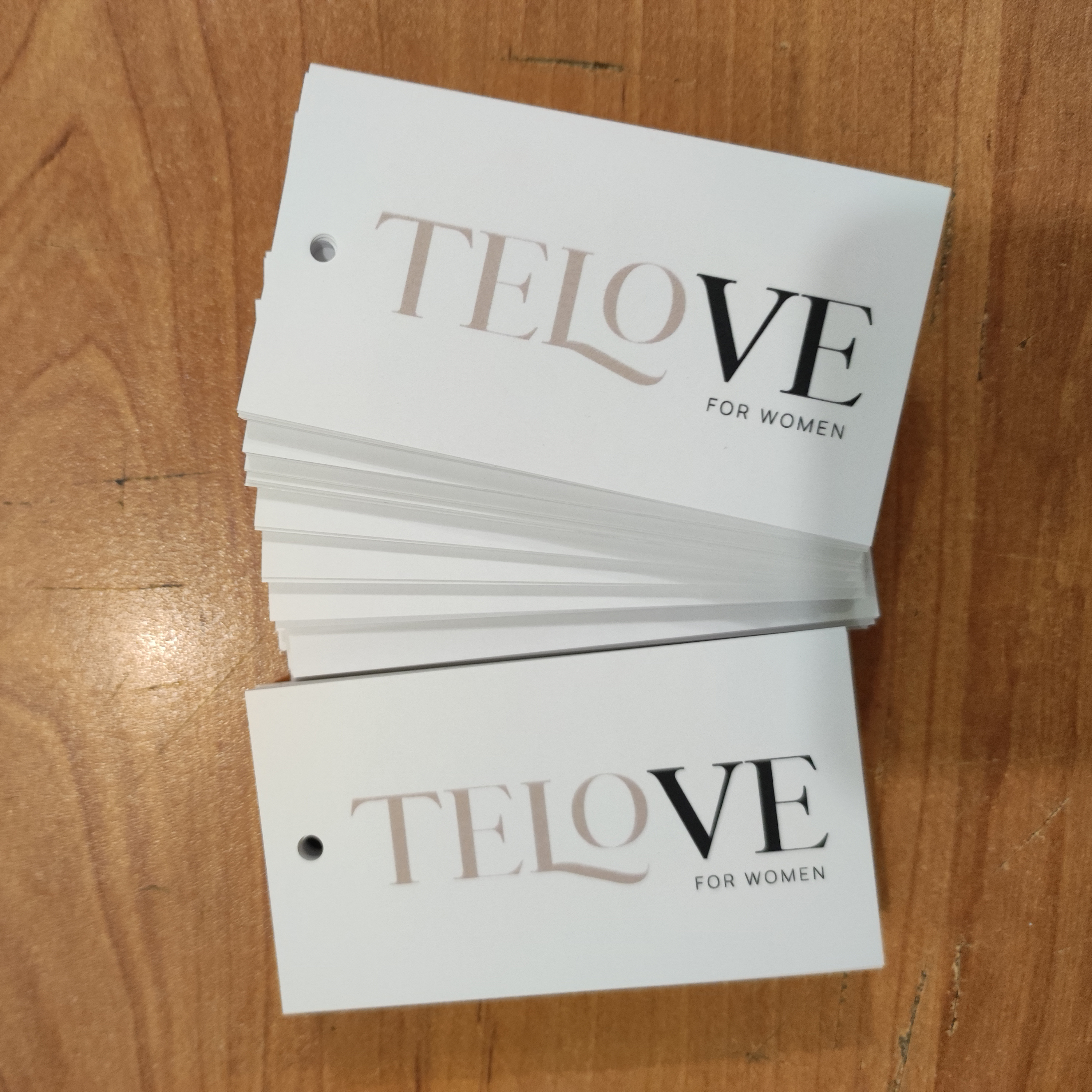 Бирки для бренда TELOve
