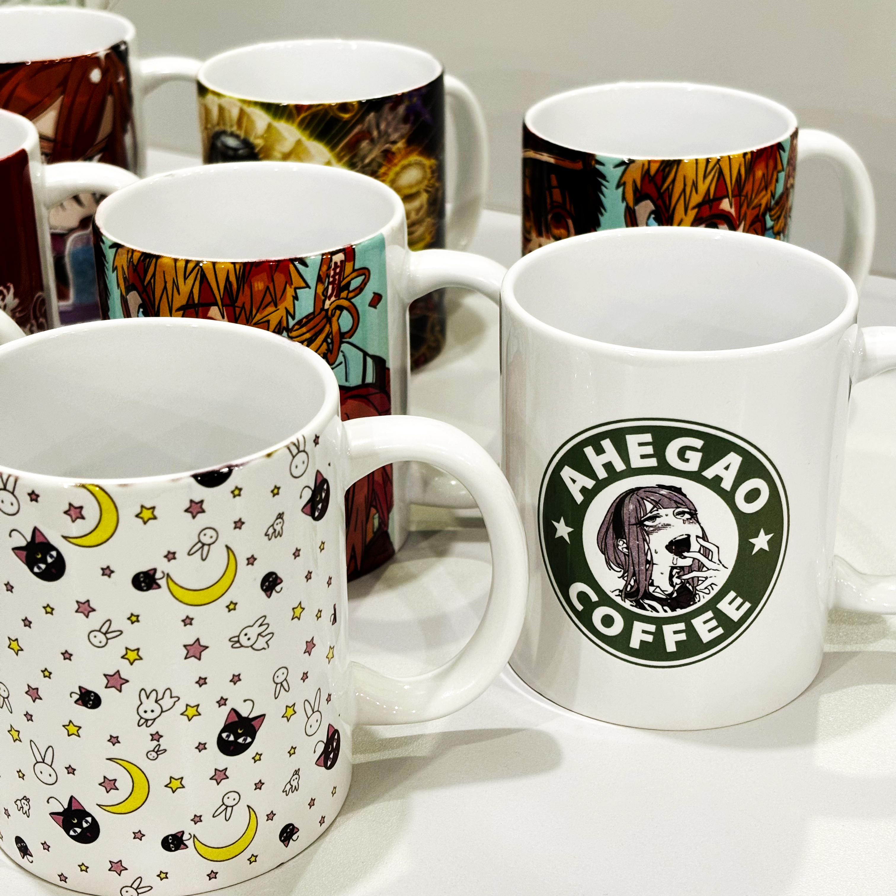 Наклейки, билеты и кружки для магазина AZ Store