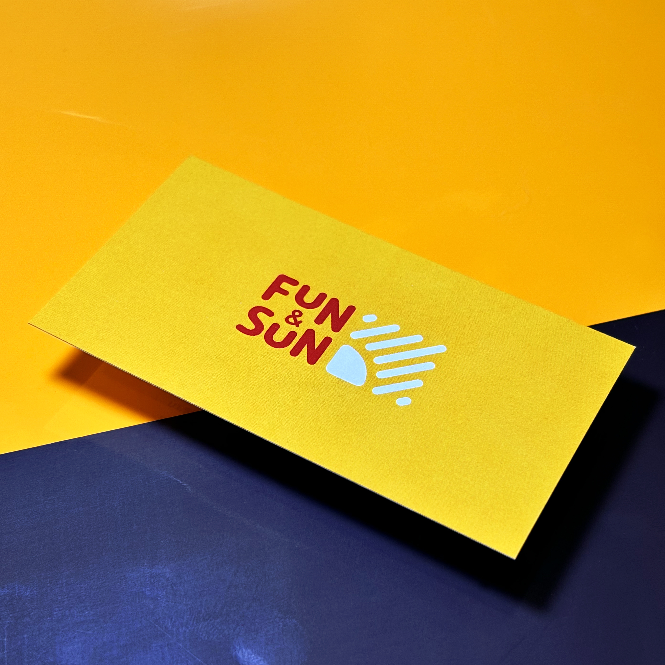 Визитки для турагенства FUN&amp;SUN